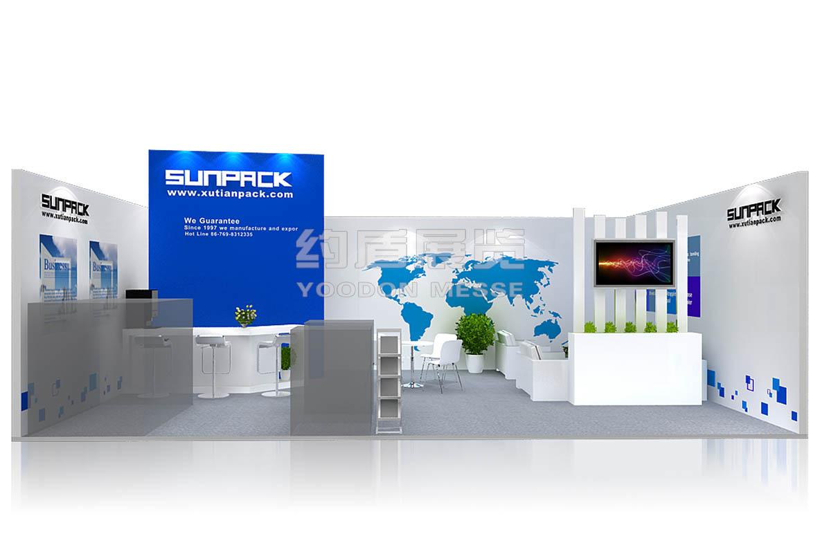 展會設計效果圖2