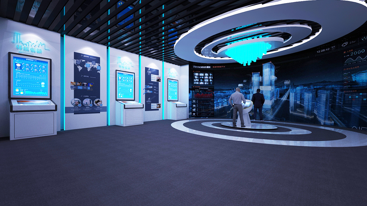 干細(xì)胞展廳內(nèi)